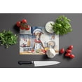 thumbnail image 4 of Greyhound The Chef Glass Cutting Board 12 in x 15 in, 4 of 5