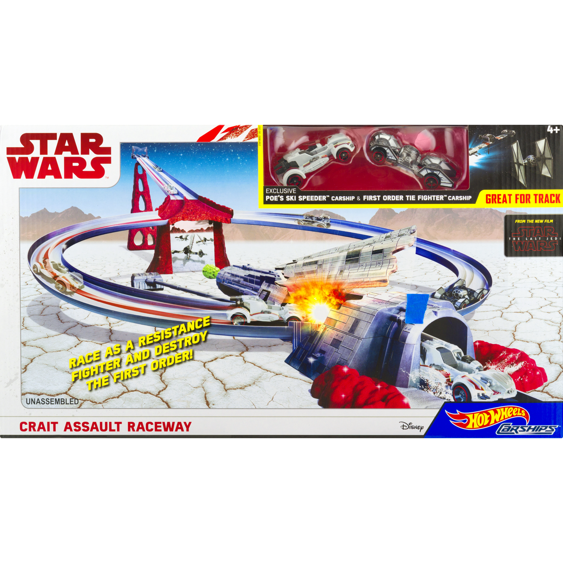 Hot Wheels Star Wars Episode 8 Carship T - image 4 of 5