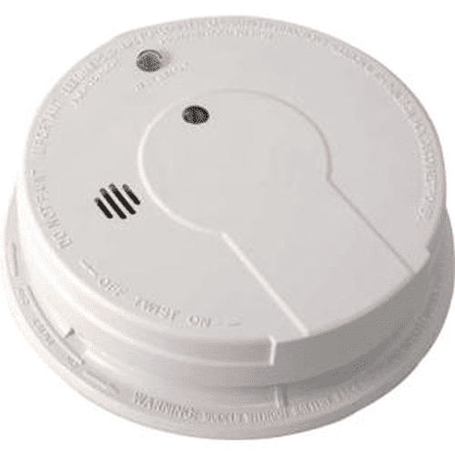 KIDDE I12040 AC WIRE AND SMOKE ALARM WITH CARBON ZINC BATTERY I12040 AC