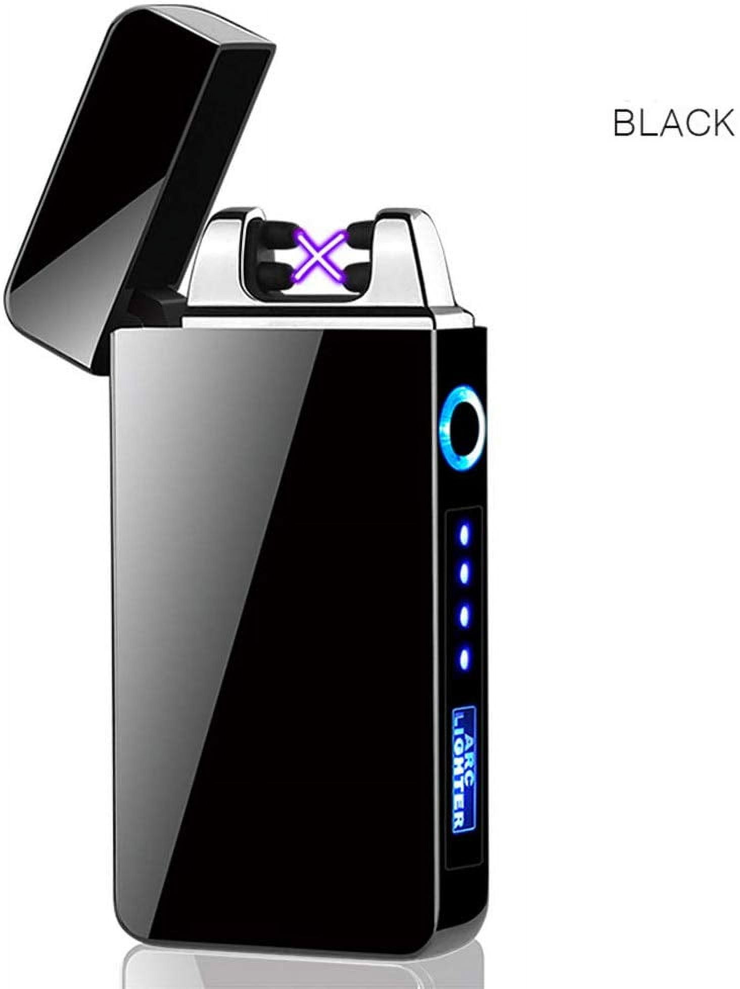 TekDeals Dual Arc Electric USB Lighter Rechargeable Plasma Windproof Flameless Cigarette