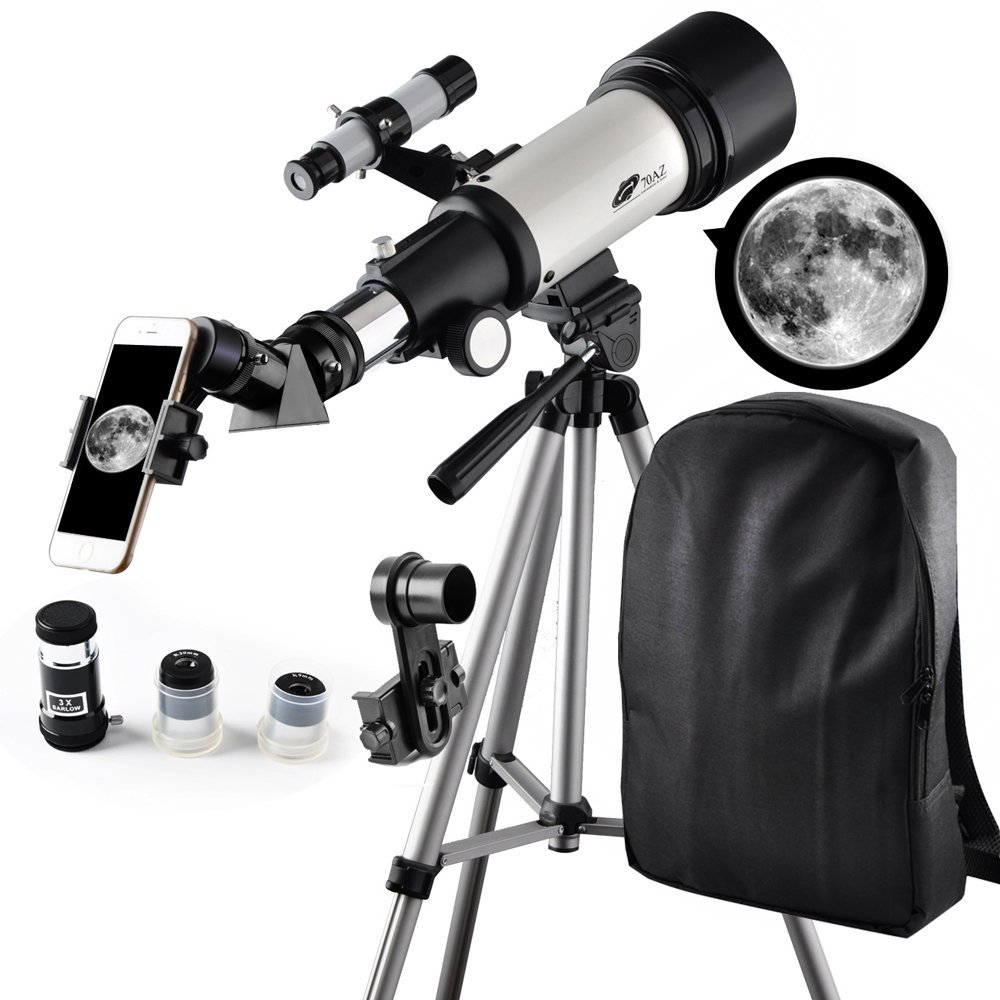 Telescope 70mm Apeture 400mm AZ Mount Good Travel Telescope with