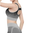 thumbnail image 3 of Womens Two Piece Sets Summer Spring Outfits Yoga Outdoor Sports Bra Sleeveless Tops Sports Bra And Shorts Set, 3 of 5