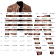 thumbnail image 3 of Blekii Men's Faux Leather Outfit Set, Motorcycle Style Jacket & Pants Combo, Two-Piece Pu Leather Tracksuit, Edgy Casual Wear for Parties, Complete Biker Look Ensemble, Fashion, 3 of 4