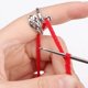 thumbnail image 4 of Accesorios de tejido de bucle de ganchillo de varios estilos, anillo con forma de dedo, guías de hilo de dedal, ajustable, abierto, 4 of 4