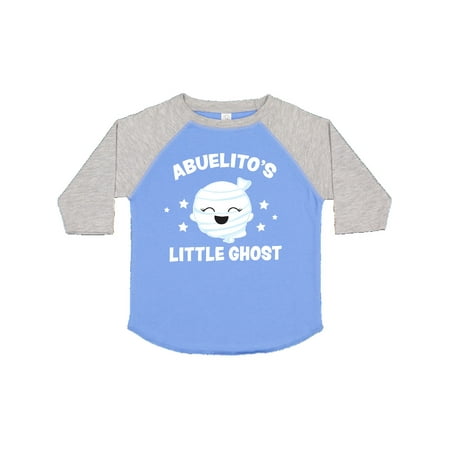 

Inktastic Cute Abuelito s Little Ghost with Stars Gift Toddler Toddler Girl T-Shirt