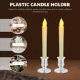 thumbnail image 5 of FENGGUIQU 20Ud Soporte Para Velas Plateado Con Para Cafeterías Y Bares, 5 of 5