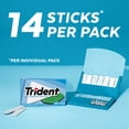 thumbnail image 5 of Trident Mint Bliss Sugar Free Gum, 3 Packs of 14 Pieces (42 Total Pieces), 5 of 11