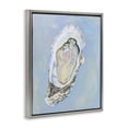 thumbnail image 3 of Stupell Industries Coastal Detailed Oyster on Blue Gray Floating Frame Canvas Art, 17 x 21, by Arlington Prints, 3 of 8
