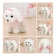 thumbnail image 2 of Cachorro Perro Robot Peluche Ladra Camina Mueve La Cola - Cachorro - Blanco, 2 of 10