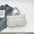 thumbnail image 4 of Bolso Comprador Almohada Hinchazón Acolchado Gran Liviano para Mujeres Compras Viajes, 4 of 9