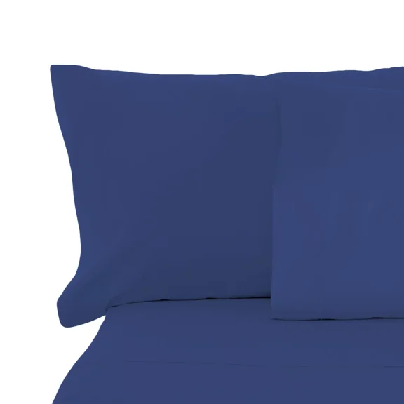 Huba Homes SOFT 6 PIECE 1800 THREAD COUNT EGYPTIAN COTTON FEEL SHEET FOR BED DEEP POCKET-full-Royal Blue