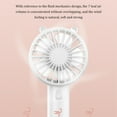 thumbnail image 4 of Portable Handheld Fan Small Cooling Fan USB Rechargeable Eyelash Eyelash Mute Cooler  Handheld Fan Mini USB Rechargeable Desk HUIFEIFEI, 4 of 7