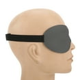 thumbnail image 3 of Light Blocking Sleeping Eye Mask Breathable Eyepatch Relieve Eyestrain for Men Women UseLight Gray, 3 of 8
