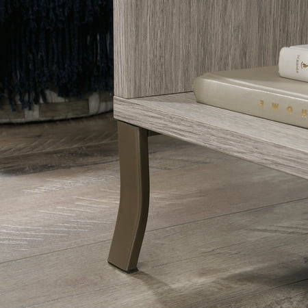 Sauder - Center City Tv Stand- ChampagneOak - Champagne Oak