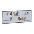 thumbnail image 6 of DecMode Multi Colored Metal Bird Wall Decor, 6 of 9