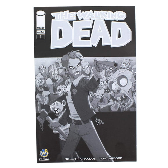 Comic Book Image Comics The Walking Dead #1 B&W Variant