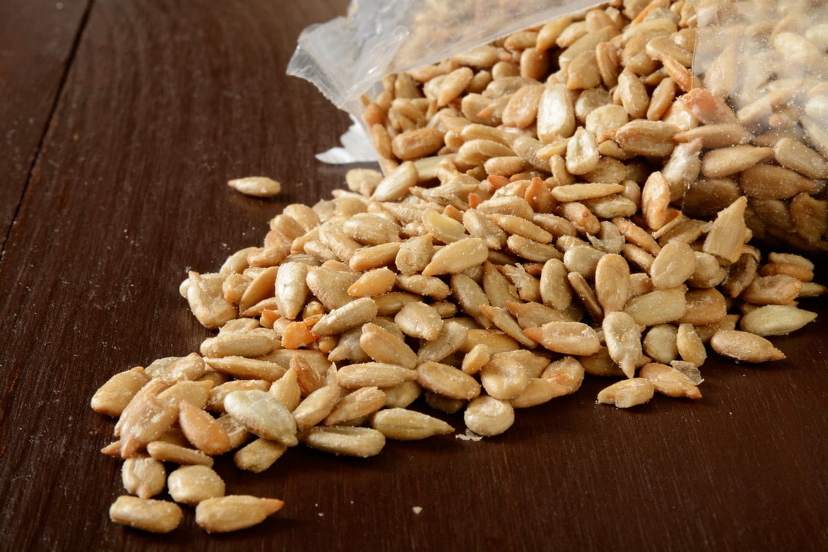 Organic Dry Roasted Sunflower Seeds with Himalayan Salt, 12 Pounds — Non-GMO, Kosher, Raw, Vegan — by Food to Live