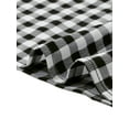 thumbnail image 5 of INSPIRE CHIC Gingham Skirt for Womens Summer Retro Below Knee Length Flared Skirts XS Black, 5 of 6