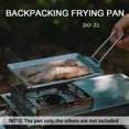 thumbnail image 2 of Labymos Portable Frying Pan with Storage Bag for Hiking Camping Backpacking Fishing, 2 of 7
