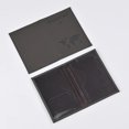 thumbnail image 2 of DEKAXID - Porta pasaporte de cuero para parejas, regalo de boda, bolsa para documentos de viaje, funda para pasaporte, bolsa para pasaporte, tarjetero de PU, 2 of 6