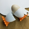 thumbnail image 4 of Mizh 8pcs Cute Egg Cups Easter Egg Cup Holders Cartoon Egg Holders Boiled Egg Cups for Breakfast, 4 of 7