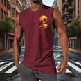 thumbnail image 2 of Pullover de Moda Casual para Hombres Cuello Redondo sin Mangas Suelto Primavera Y Verano, 2 of 5
