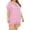 Pink, variant on yillto Womens Plus Size Coverups Short Sleeve V Neck Summer Beach Swimsuit Cover-Up Loose Outfits