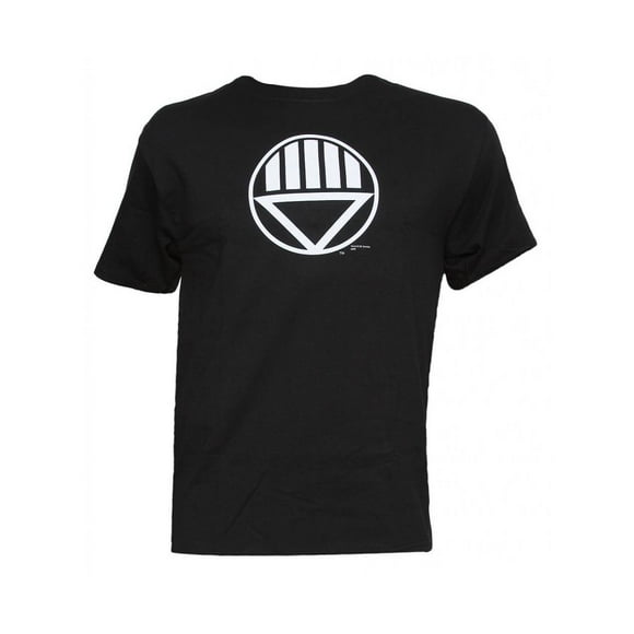 Officially Licensed DC Comics Black Lantern Symbol T-Shirt, S