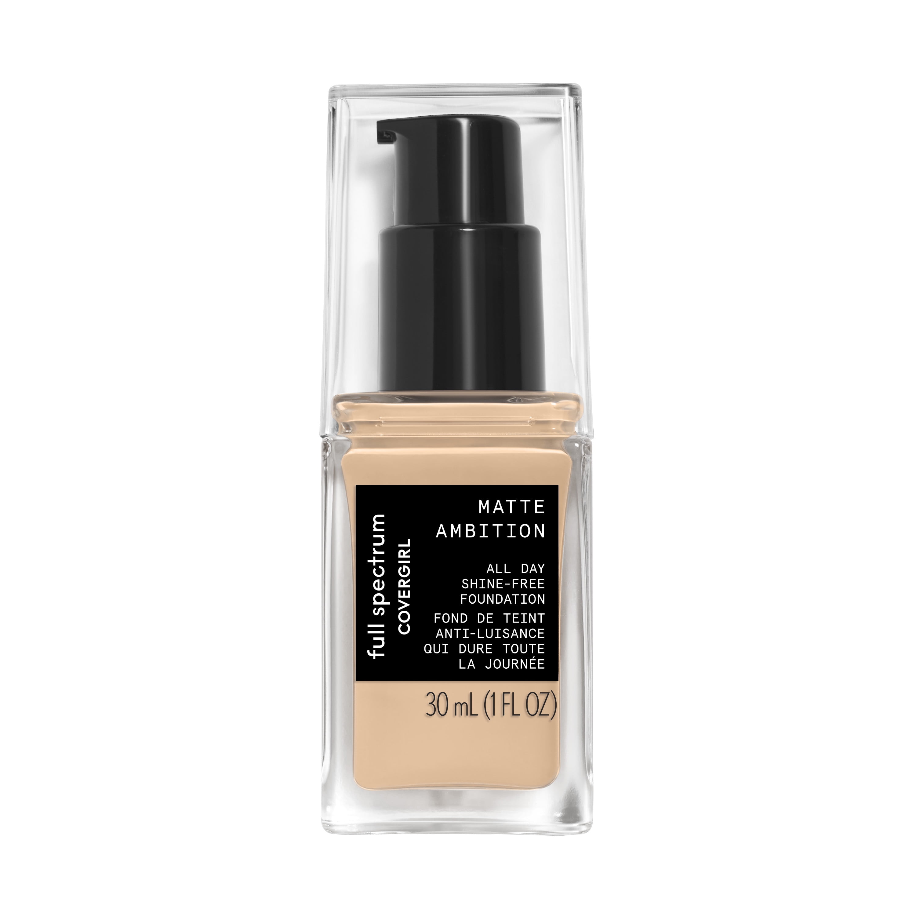 COVERGIRL Full Spectrum Matte Ambition All-Day Foundation, Cool