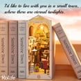 thumbnail image 2 of Kit de librerías LED Rolife Sunshine Town con 246 piezas, 2 of 6