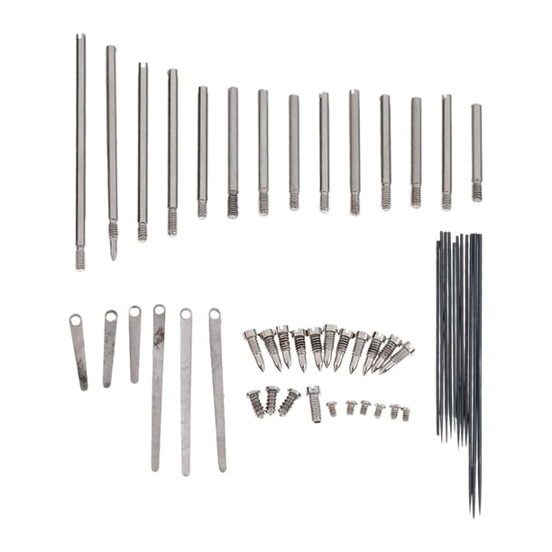 Kits de reparación de clarinete, tornillos de reparación ligeros y resistentes, prácticos, varillas de eje, piezas de instrumentos de viento de