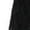 Black, variant on Women's Retro Elastic High Waist Frayed A-Line Maxi Denim Skirt with Pockets