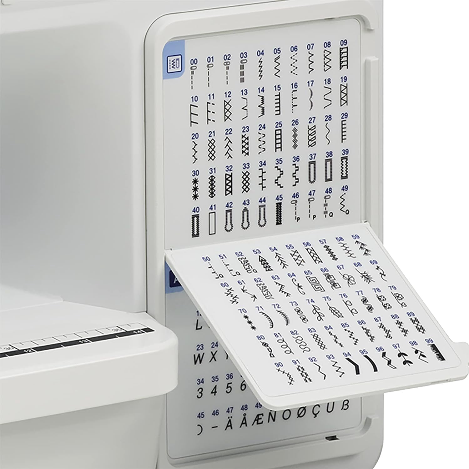 Brother CS7205 Computerized Sewing Machine with Wide Table, 150 Built-in Stitches, 11 Included Sewing Feet, Premium Thread 6-Pack and Sewing Machine Needles 5-Pack