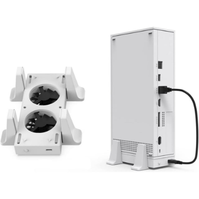 ZOAONWKS Vertical Cooling Fans Stand for Xbox Series S Console Smart