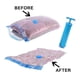 thumbnail image 3 of 7-11 piezas Bolsas de vacío reutilizables Bolsas de almacenamiento al vacío para bolsa de tela comprimida con bomba de mano Organizador de manta de sellado para ahorrar espacio de viaje, 9 piezas, 3 of 5
