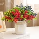 thumbnail image 4 of Yuarrent 10x bayas artificiales de larga duración para decoración de pasteles línea suave y plantas anticorrosión Decoración Rosa 25cm, 4 of 6