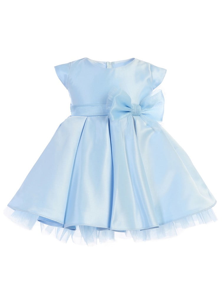 baby girl light blue dress