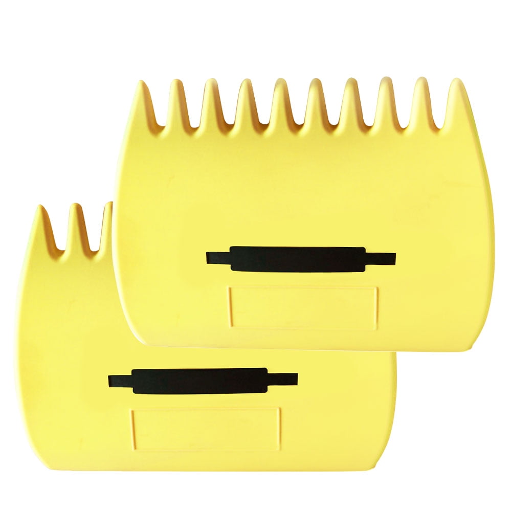 Leaf Scoop Plastic Garden Hand Rake Leaf Grabber Scoop Tools for Leaves