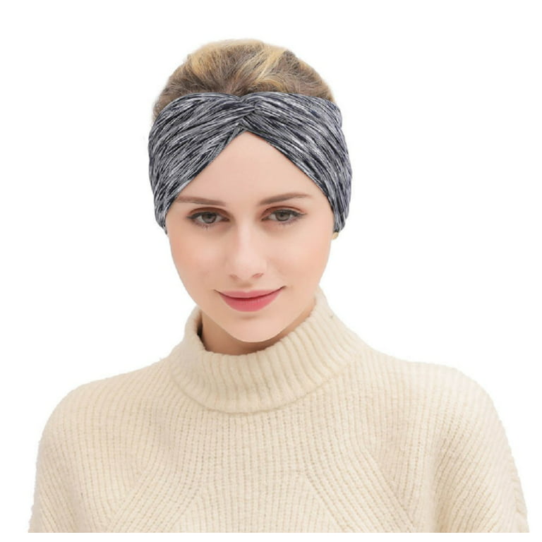 Turban extensible pour femmes, couvre-chef, accessoires pour cheveux,  bandeau de course, de Yoga, de gymnastique, large, Jogger, 2020
