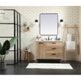thumbnail image 6 of Elegant Decor Baldwin 42" Single Bathroom Vanity with Backsplash in Natural Oak, 6 of 8