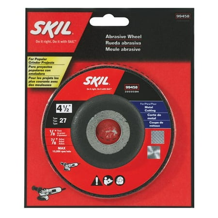 Skil 4-1/2" x 1/8" Metal Cutting Wheel