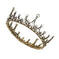 thumbnail image 4 of MasteelfCA 1 Pce Couronne de Fête Baroque Coiffe Rétro Accessoire de Robe de Mariée Couronne de Mariée, 4 of 7