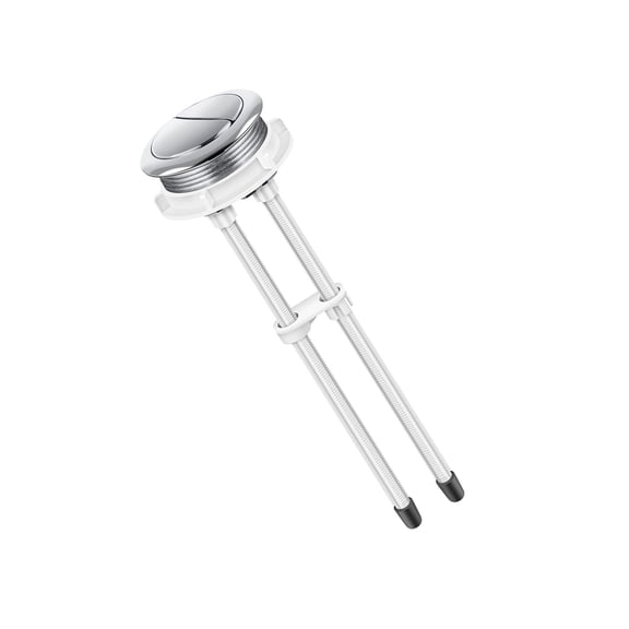 48mm Button Replacement for Double Flush Toilet Tanks General Simple Install Strong Water Efficient Plastic for Home