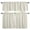 Green, variant on Orange Black Plaid Kitchen Curtains, Kitchen Curtains and Valances Set of 3, Farmhouse Orange Black Checkered Light Filtering Tailored Tier Curtain 36 Inch Length Drapes for RV Cafe Bathroom Bedroom