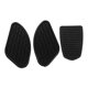 thumbnail image 5 of GAXIRE 1Jgo Adhesivos Laterales Retro De Goma Para De Motocicleta Protección Y Agarre Vintage Negro, 5 of 8