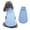 Light Blue, variant on Stripe Dog Vest Fleece Mountaineer Coat Warm Windproof Polyester Jacket for 2-30 Lbs All Seasons Outdoor Pet Apparel,Purple Size XS