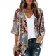 thumbnail image 5 of sweethay Tops de verano para mujer, blusa holgada para clima cálido, ropa femenina frontal abierta, blusa informal cómoda para playa al aire Type15 NO15, 5 of 6