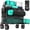 Black, variant on 400L Large Capacity Folding Double Decker Wagon with Brakes, 50" Extra Long Extender Cart, 500lbs Heavy Duty Collapsible Wagons, All-Terrain Big Wheels for Camping, Sports, Shopping. Blue