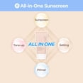 thumbnail image 3 of Protector solar tintado Numbuzin No.3, base de porcelana, Skip Tone Up, beige, 3 of 7