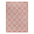 thumbnail image 2 of World Rug Gallery Transitional Geometric Textured Flat Weave Indoor/Outdoor Area Rug - TERRA 5' X 7', 2 of 9